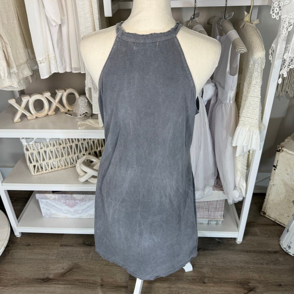 Signorelli women’s sz. large halter style t shirt dress classic, lagenlook #3851 - Picture 3 of 7
